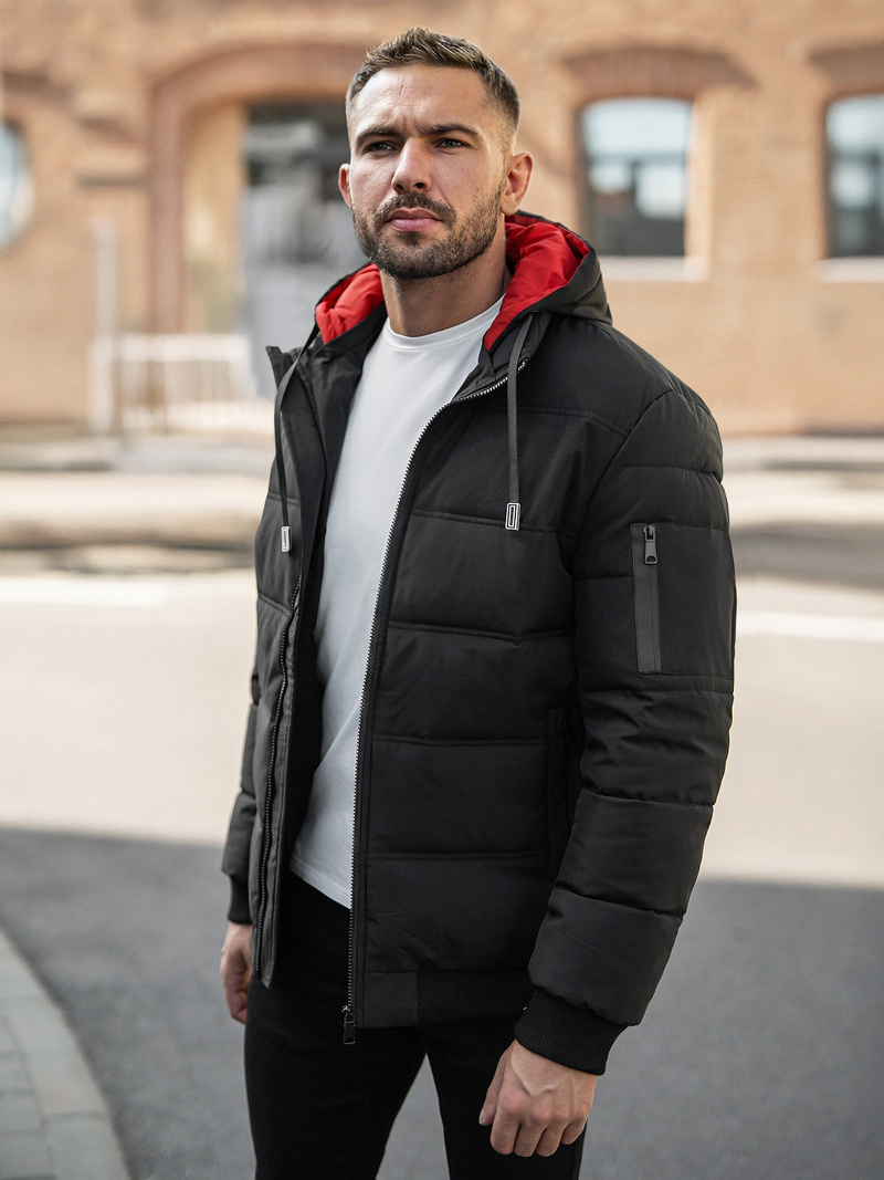 Muška jakna crna OZONEE JS/31M5003Z