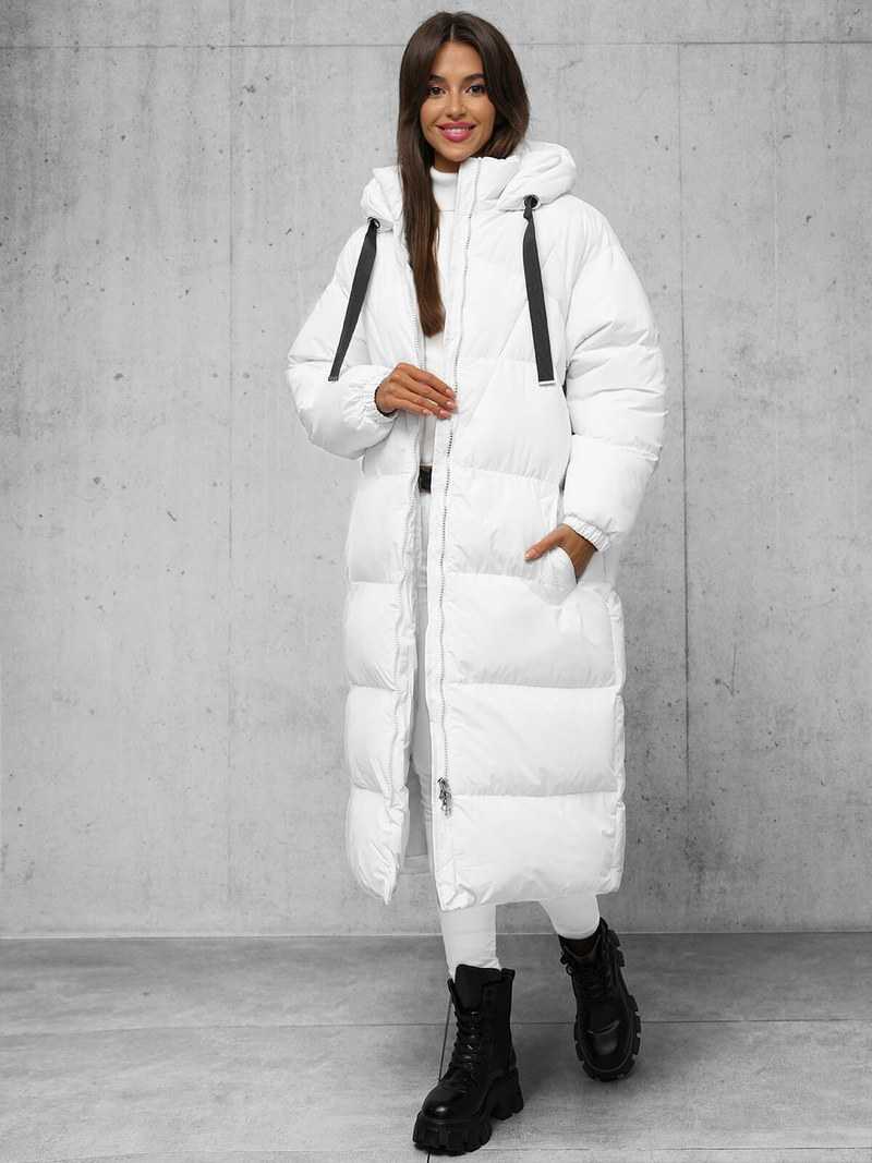 Ženska jakna bijela OZONEE JS/5M3163/281Z