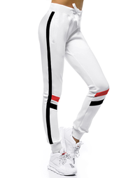 Ženske sportske hlače Bijele OZONEE JS/JK88115/1