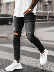 Muške traperice crne OZONEE NB/MP0047NZ