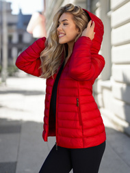 Ženska Jakna Crvena OZONEE JS/16M9101/270Z