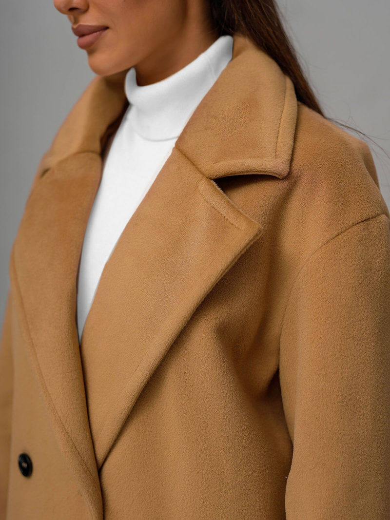 Ženski kaput camel OZONEE JS/11Z8161