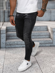 Muške Traperice Crne OZONEE NB/MP0025NZ