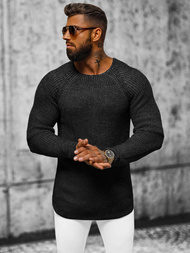 Muški džemper crni OZONEE L/2492