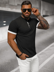 Muška Majica Crna OZONEE O/M011