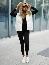 Ženski prsluk bijela OZONEE JS/16M9291/281