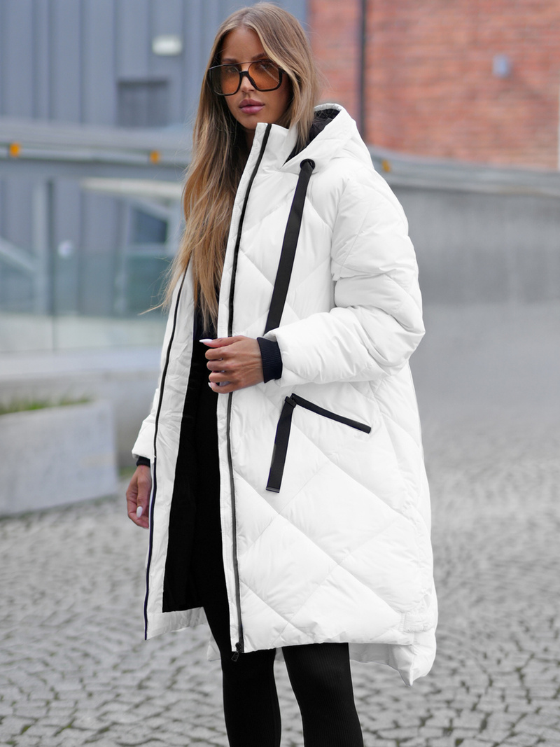 Ženska jakna bijela OZONEE JS/5M3168/281Z