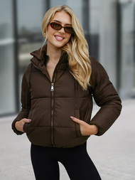 Ženska Jakna Čokolada OZONEE JS/16M9187/158