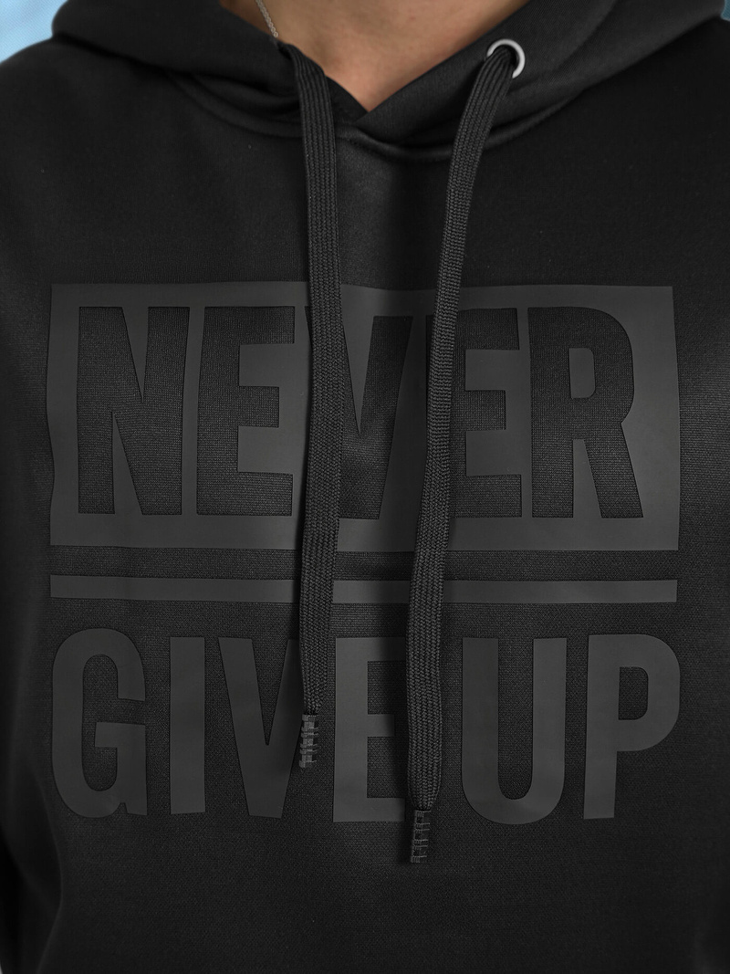 Muška dukserica s kapuljačom crna OZONEE JS/8B1983/3