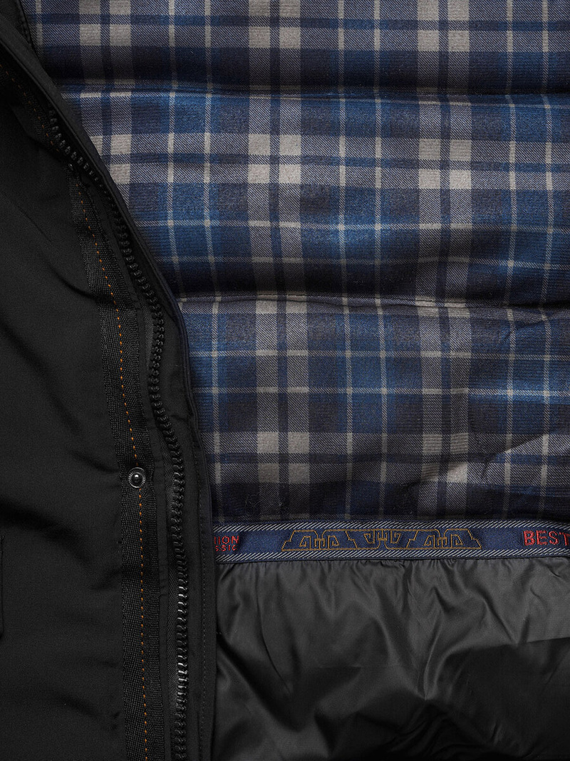 Muška Jakna Crna OZONEE JS/5M718/392