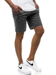 Muške kratke hlače Tamnosive OZONEE JS/XW77