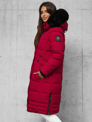 Ženska jakna tamno-crvena OZONEE O/W377