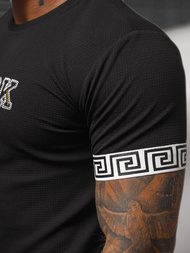 Muška Majica Crna OZONEE O/T7571