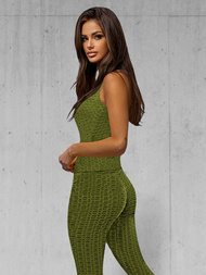 Dvodijelni set trenerke kaki OZONEE JS/YW88037/7Z