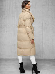 Ženska jakna bež OZONEE JS/M737/62Z