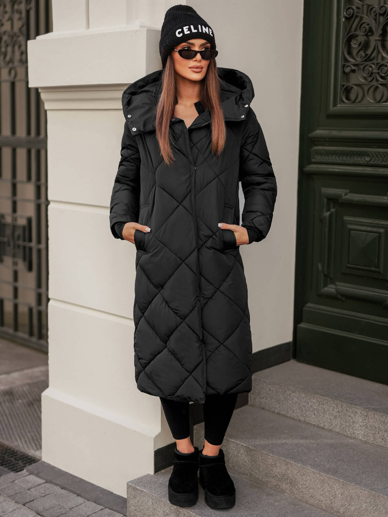 Ženska jakna crna OZONEE JS/5M3173/392Z