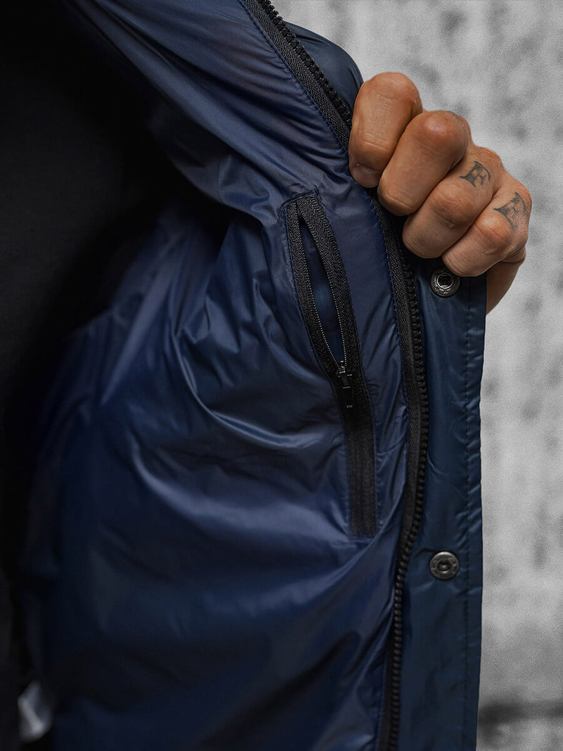 Muška proljetna jakna modra OZONEE JS/5M3102/215