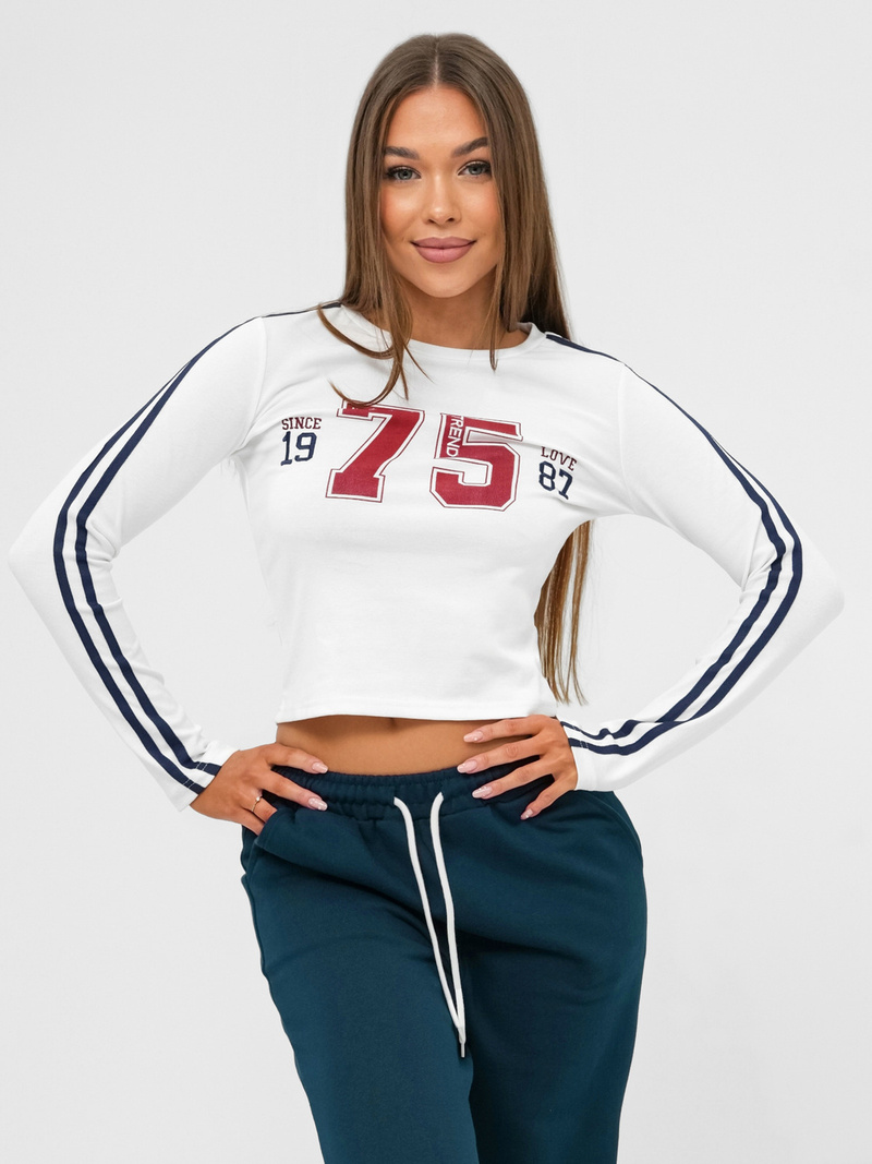 Dvodijelni set trenerke bijelo-modra OZONEE JS/M60815AB