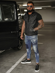 Muški prsluk crni OZONEE JS/16M9333/392BZ