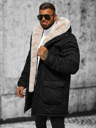 Muška parka jakna crna OZONEE JS/5M120/392