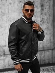 Muška prijelazna jakna crna OZONEE O/3A172