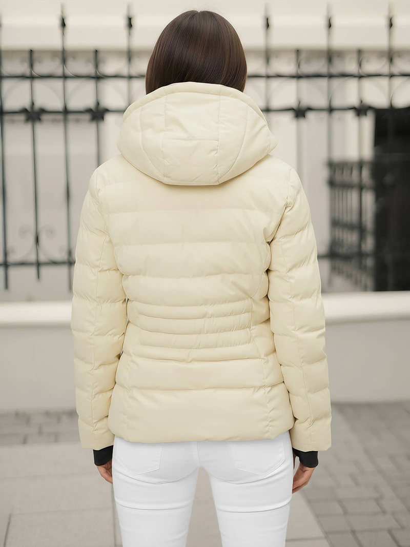 Ženska Jakna Ecru OZONEE JS/M769/281Z