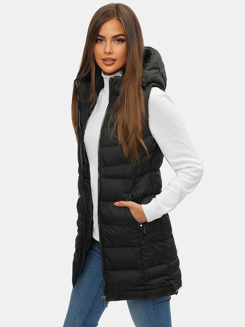 Ženski prsluk crni OZONEE N/7044