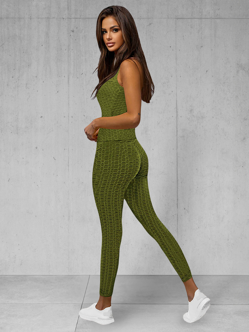 Dvodijelni set trenerke kaki OZONEE JS/YW88037/7Z