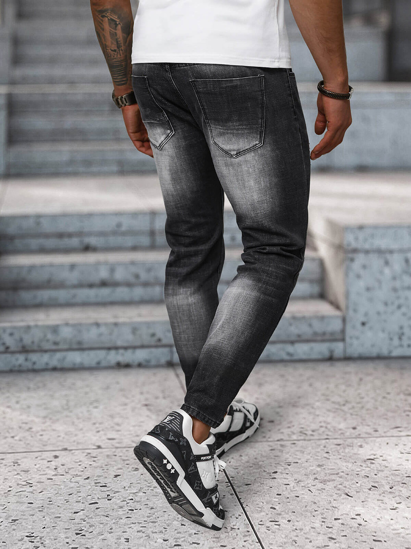 Muške traperice crne OZONEE NB/MP0075N