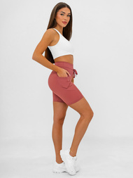 Kratke ženske tajice bordo OZONEE JS/XY24026S