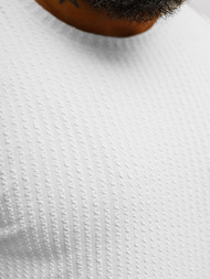 Muška Majica Bijeli OZONEE O/7766T