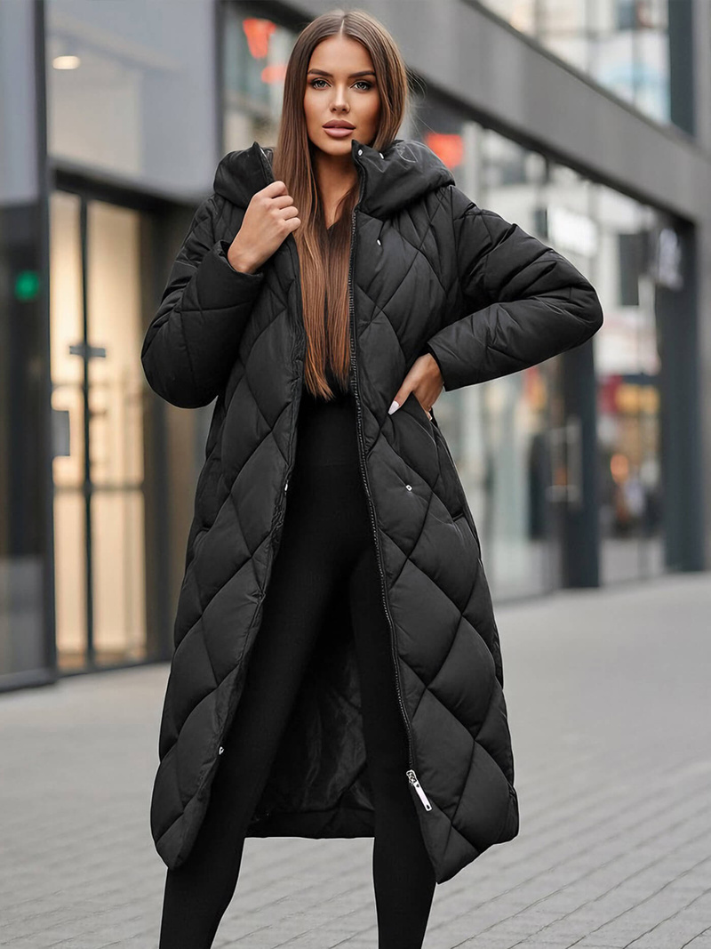 Ženska jakna crna OZONEE JS/5M3173/392Z