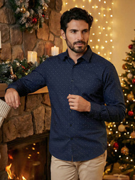 Muška Košulja Modra OZONEE V/V181Z