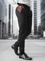 Muške Hlače Crne OZONEE V/5100