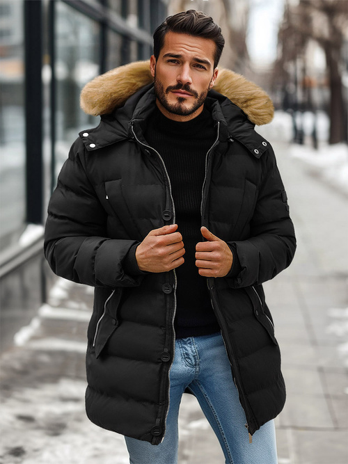 Muška Jakna Crna OZONEE JS/5M3122/392Z