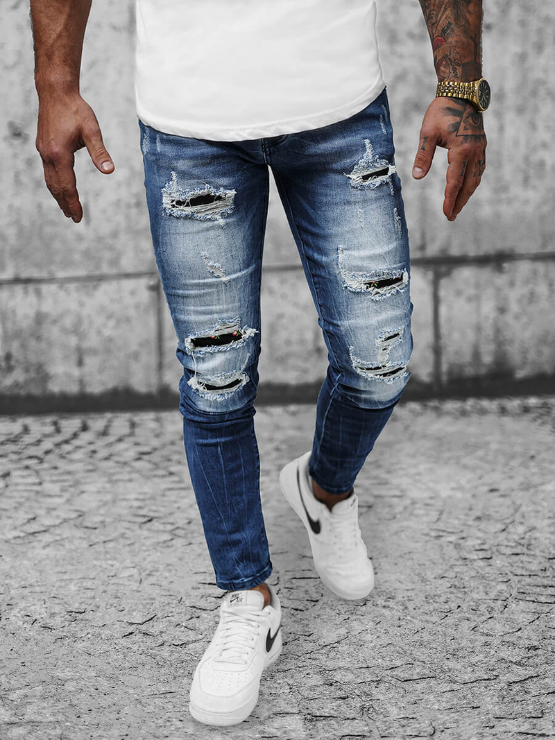 Muške traperice plave OZONEE NB/MP0026BZ