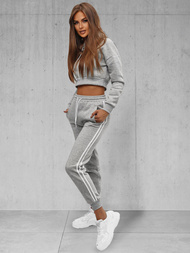 Dvodijelni set trenerke sivi OZONEE JS/8C67/2Z