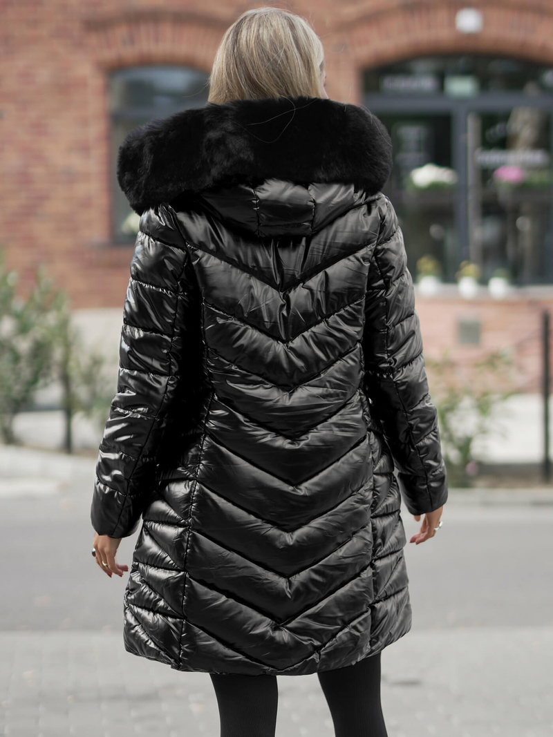 Ženska Jakna Crni OZONEE JS/16M9100/392Z