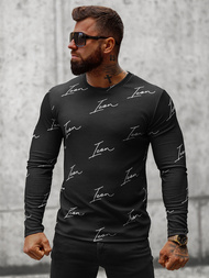 Muška Dukserica Crna OZONEE O/D7401