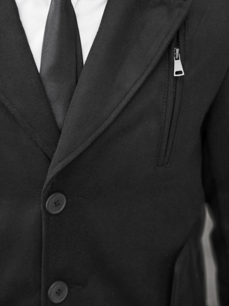 Muški kaput Crni OZONEE JS/79M3127Z