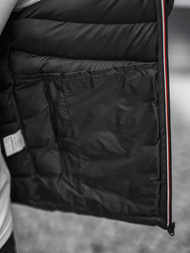 Muška proljetna jakna crna OZONEE JS/SM71