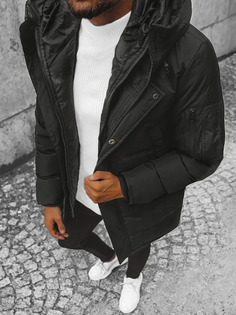 Muška Jakna Crna OZONEE JS/M790/392