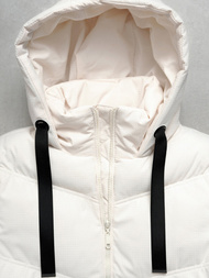 Ženska jakna ecru OZONEE JS/5M3251/281Z