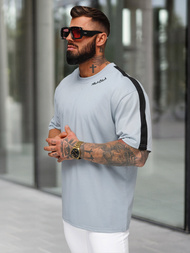 Muška Majica Svijetloplava OZONEE O/QQ1195