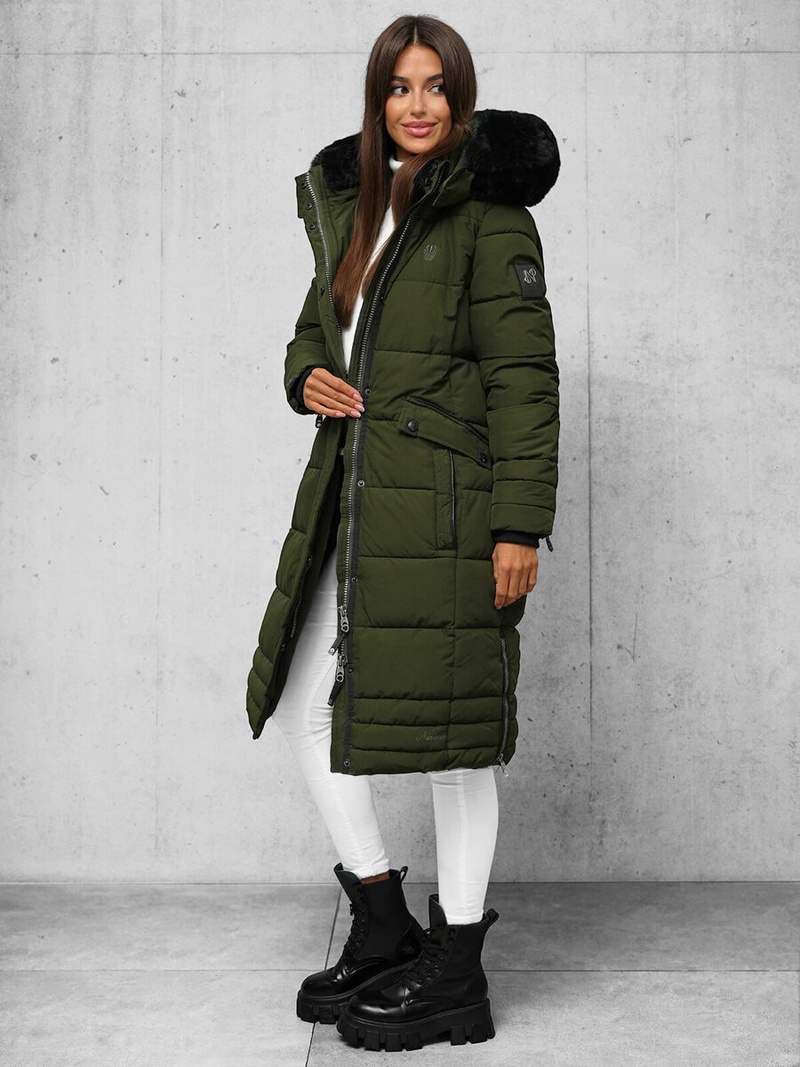 Ženska jakna kaki OZONEE O/W377