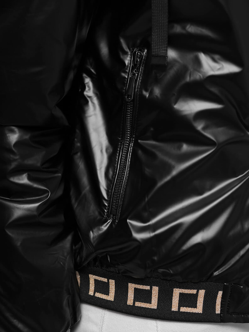 Ženska Jakna Crna OZONEE JS/16M9087/392