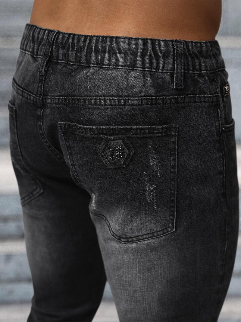 Muške Traperice Crne OZONEE NB/MP0063/1N