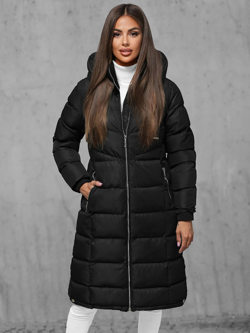 Ženska jakna crna OZONEE JS/M736/392