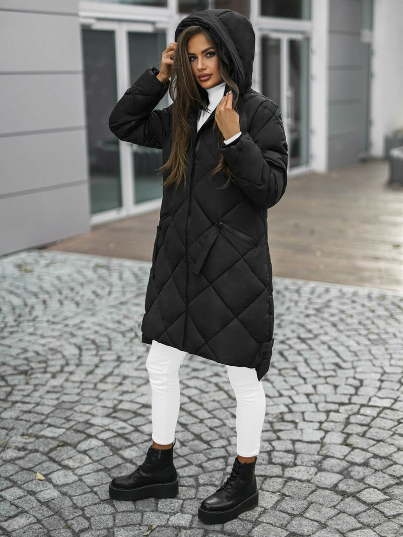 Ženska jakna crna OZONEE JS/5M3168/392Z