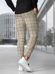 Muške Chino Hlače Bež OZONEE O/P4009Z